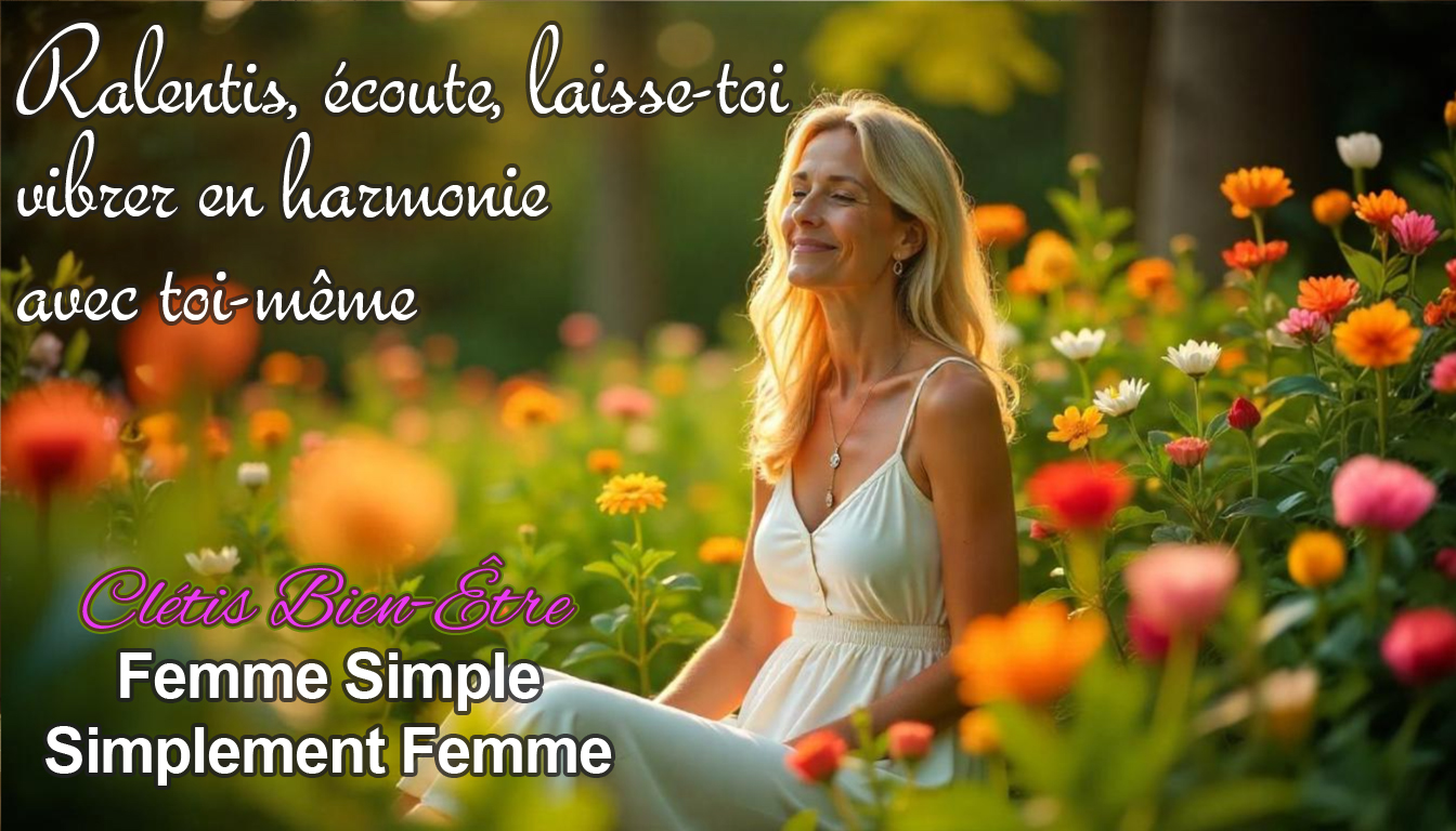 Devenir une source de vibration positive - femme simple simplement femme