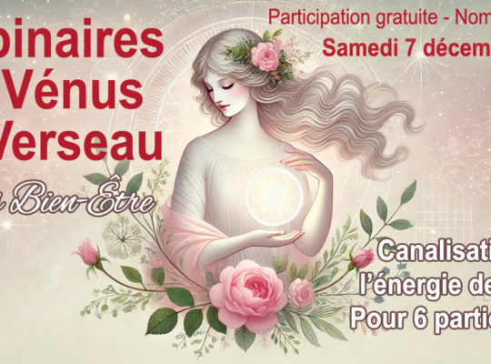 Webinaire Vénus en Verseau - 7 décembre 2024