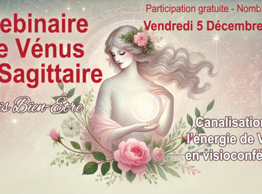 Webinaire Vénus en Sagittaire