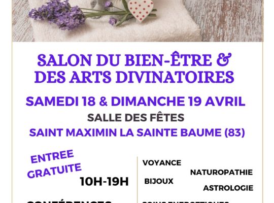 Salon du bien-être - Saint-Maximin